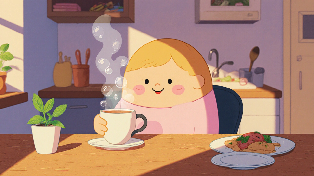 Best teas to soothe bloating after a meal