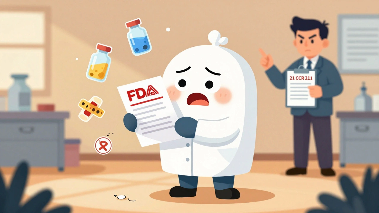 Warning Letters: FDA Responses to Manufacturing Violations in Pharmaceutical Production