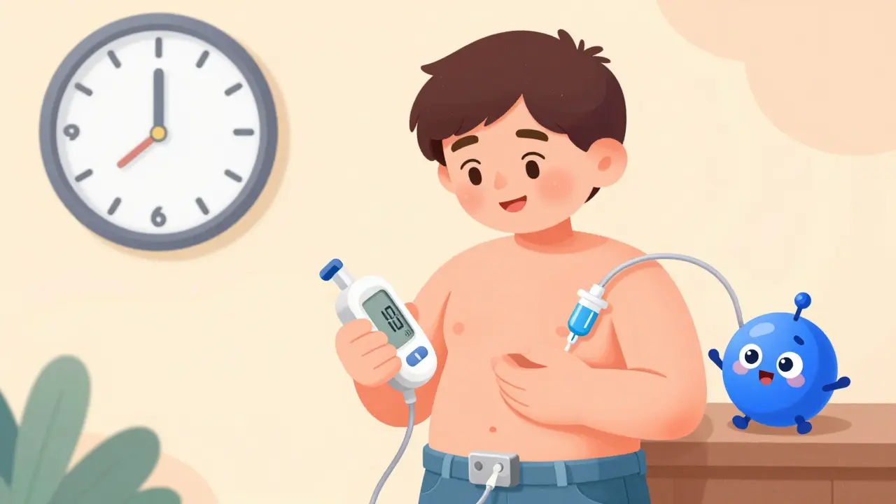 Continuous Subcutaneous Insulin Infusion: Pump Settings and Safety